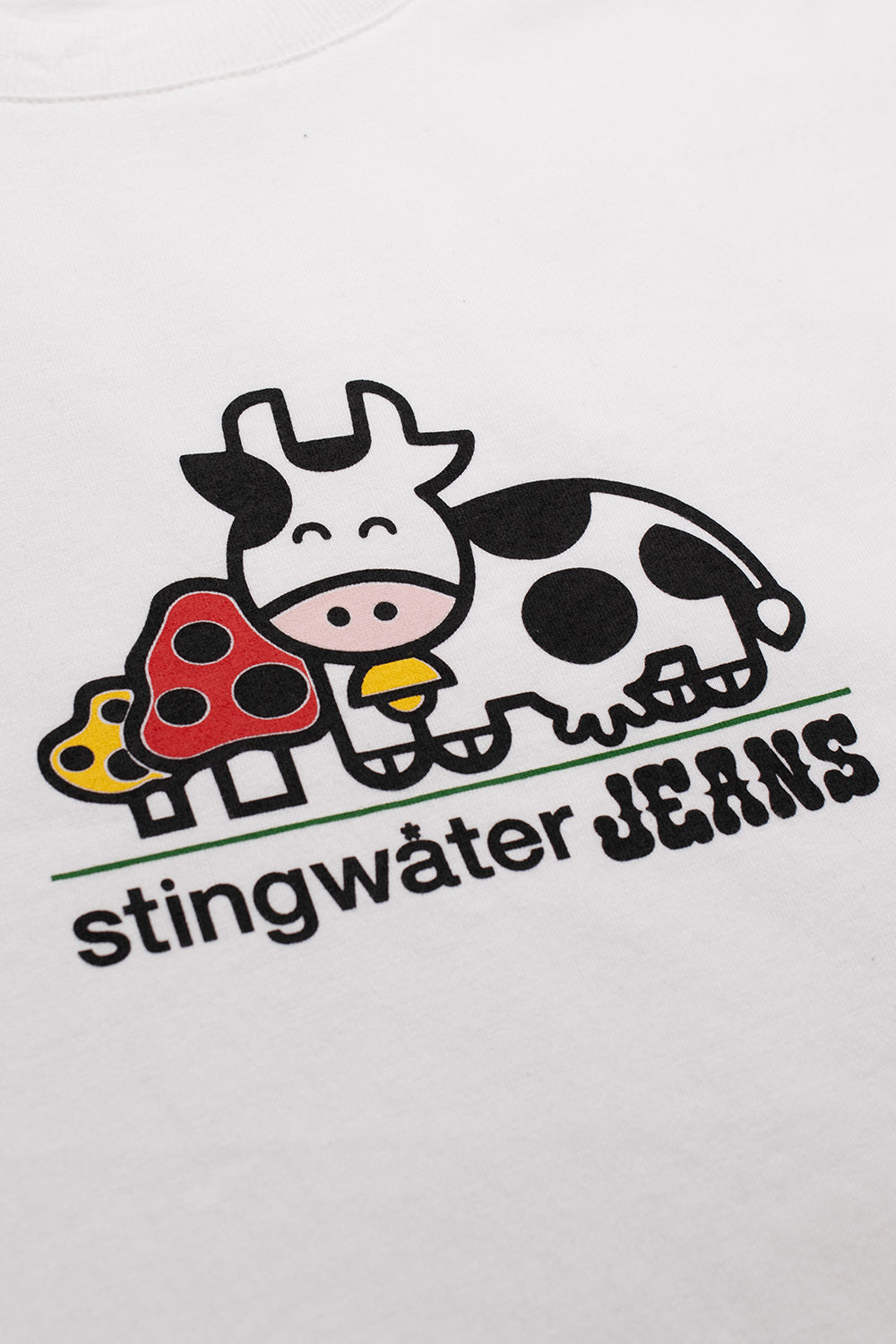 Stingwater Jeans T-Shirt Weiss