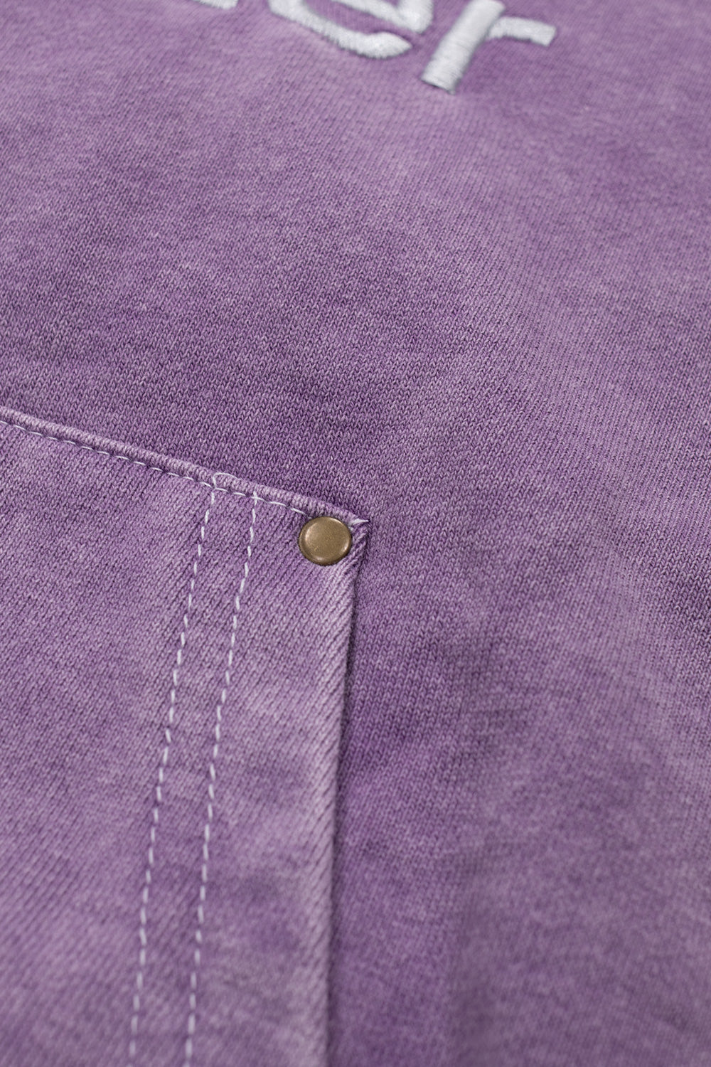 Stingwater Moses Zip Up Hoodie Purple - BONKERS