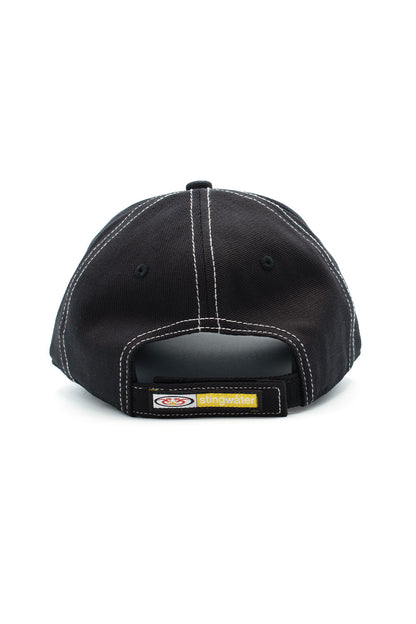 Stingwater Techno Capitalism 6 Panel Cap Schwarz