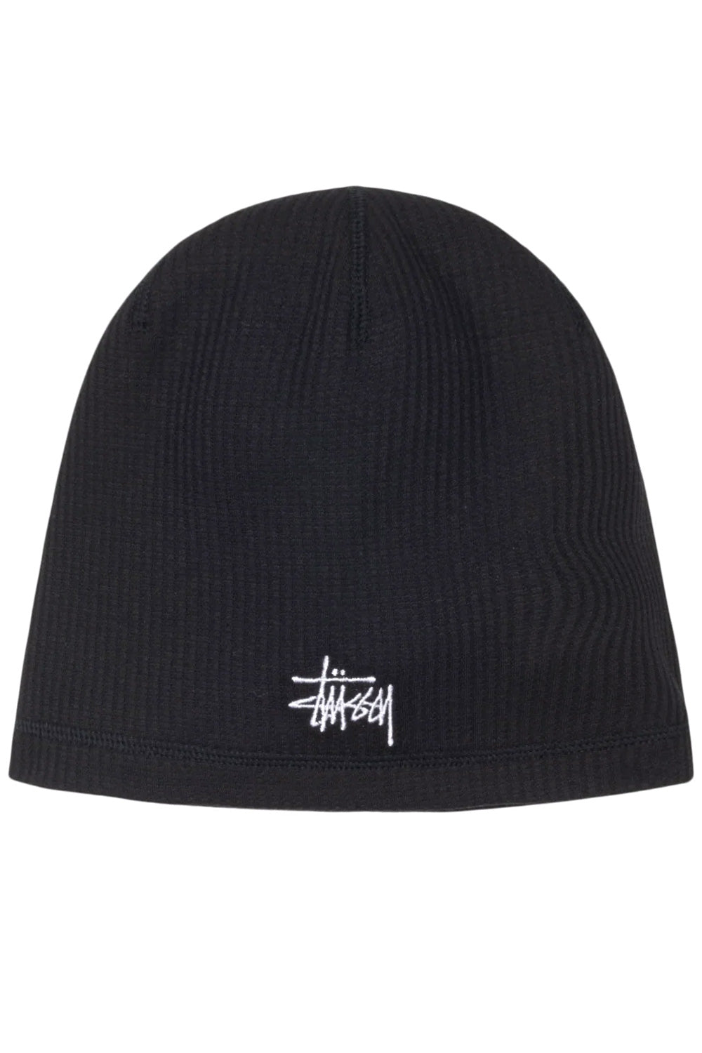 Stussy Basic Skullcap Beanie Black - BONKERS
