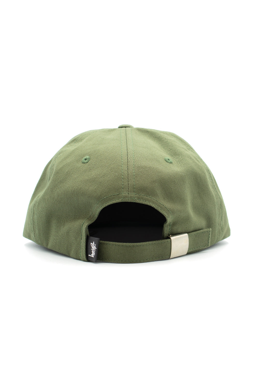 Stussy Basic Stapback Cap Olive - BONKERS