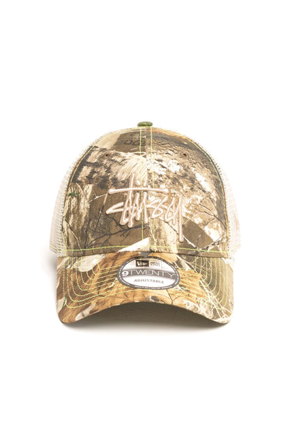 Stüssy Basic Trucker 9Twenty Cap Real Tree Edge