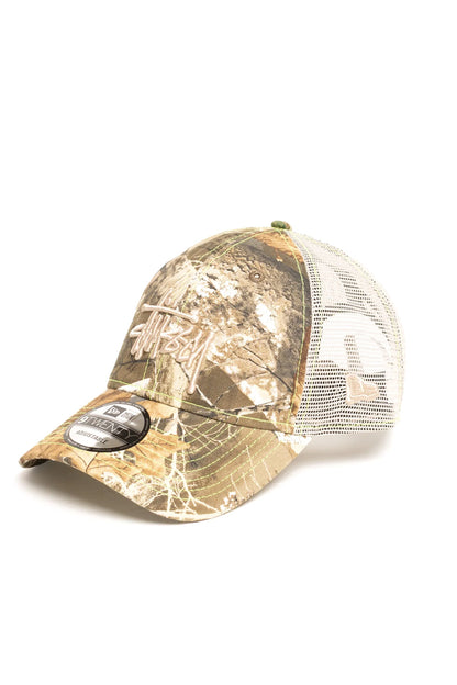 Stüssy Basic Trucker 9Twenty Cap Real Tree Edge