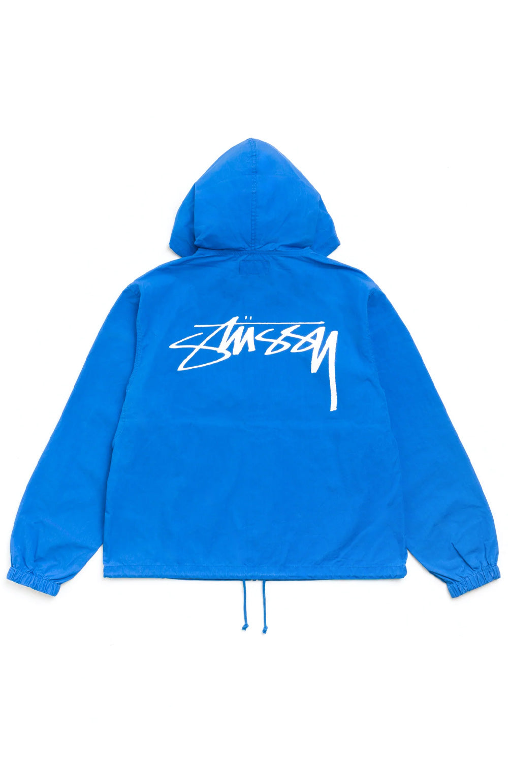 Stüssy Beach Shell Cotton Wax Jacket Azul