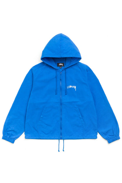Stüssy Beach Shell Cotton Wax Jacket Azul