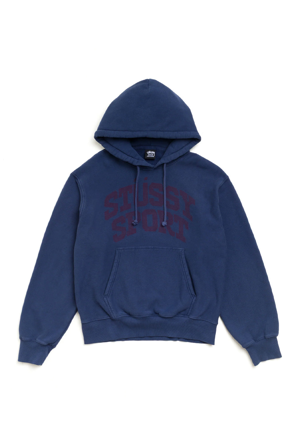 Stüssy Block Sport Gar. Dyed Hood Midnight