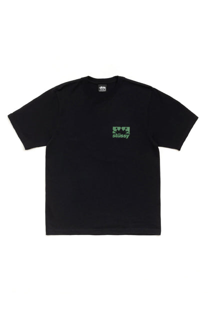 Stüssy Box Crown T-Shirt Schwarz