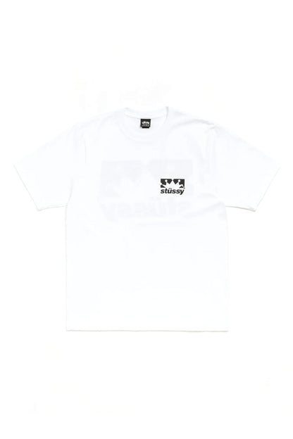 Stüssy Box Crown T-Shirt Weiss