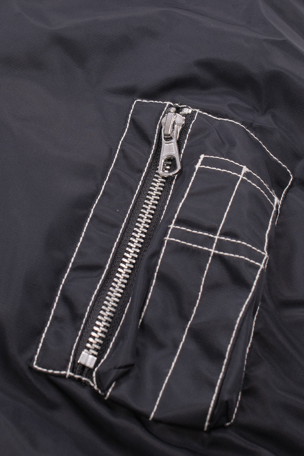 Stussy Built Bomber Jacket Black - BONKERS