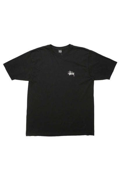 Stussy Built Tough Pigment Dyed T-Shirt Black - BONKERS