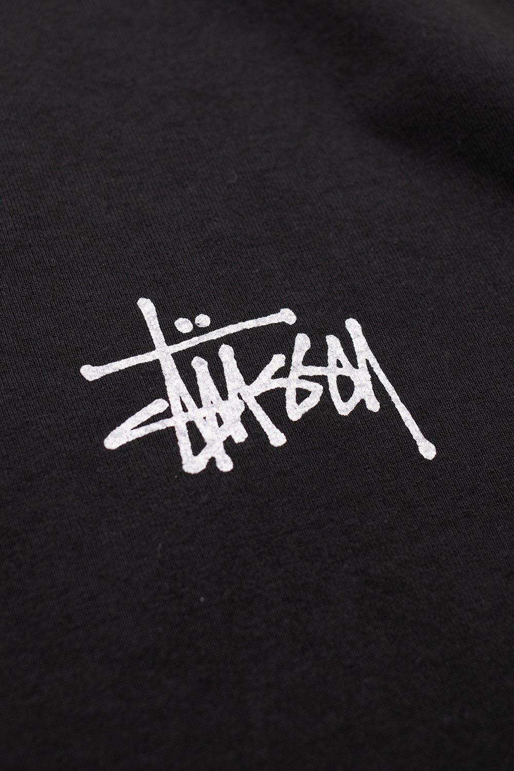 Stussy Built Tough Pigment Dyed T-Shirt Black - BONKERS