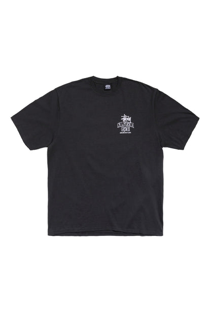 Stüssy Cali Grown Pig. Dyed T-Shirt Schwarz