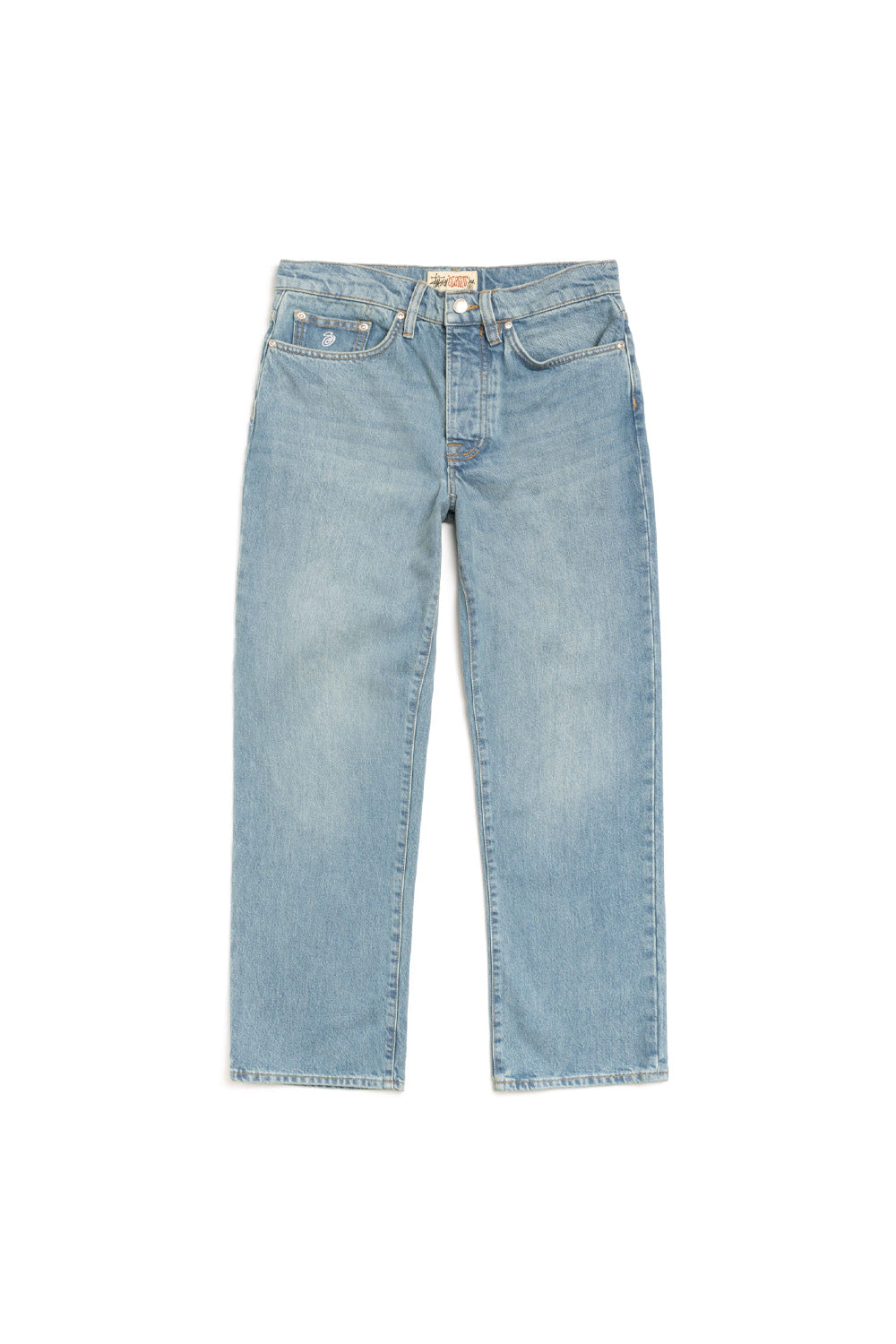 Stüssy Classic Jean Verwaschenes Blau