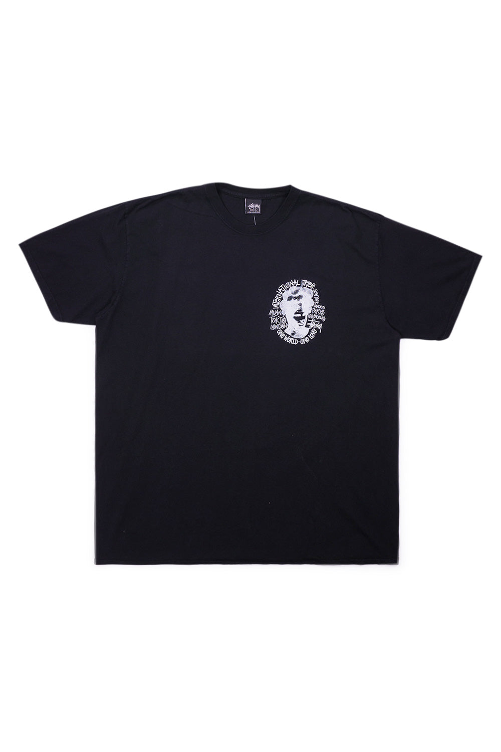 Stussy Camelot T-Shirt Pig. Dyed Black - BONKERS