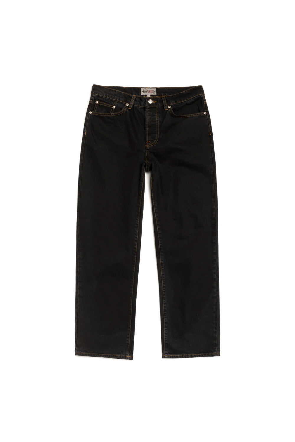 Stüssy Classic Jean Verwaschenes Schwarz