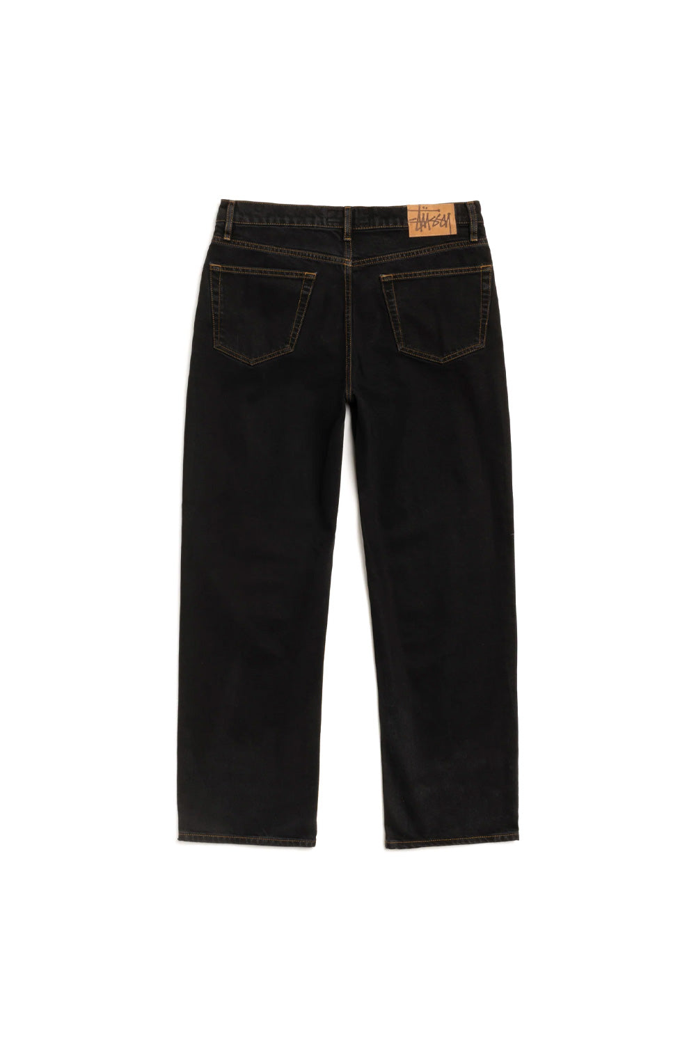 Stüssy Classic Jean Verwaschenes Schwarz