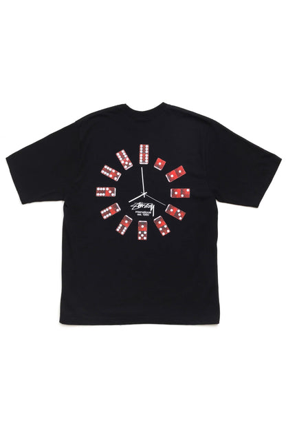 Stüssy Dice Clock T-Shirt Black