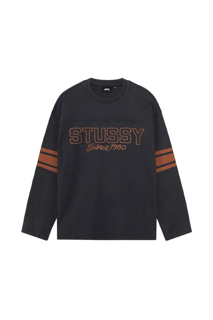 Stussy Football Crew Black - BONKERS