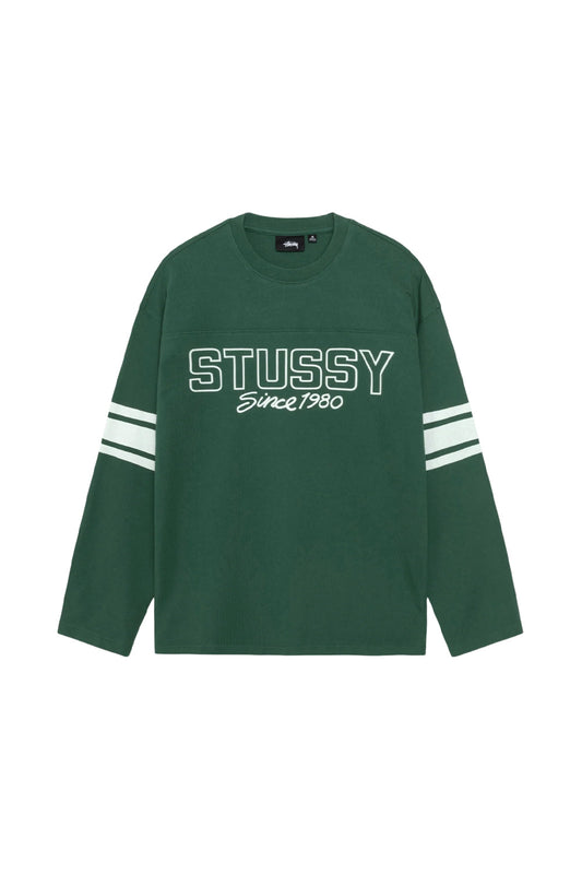 Stussy Football Crew Green - BONKERS