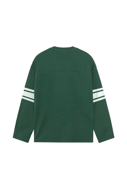 Stussy Football Crew Green - BONKERS