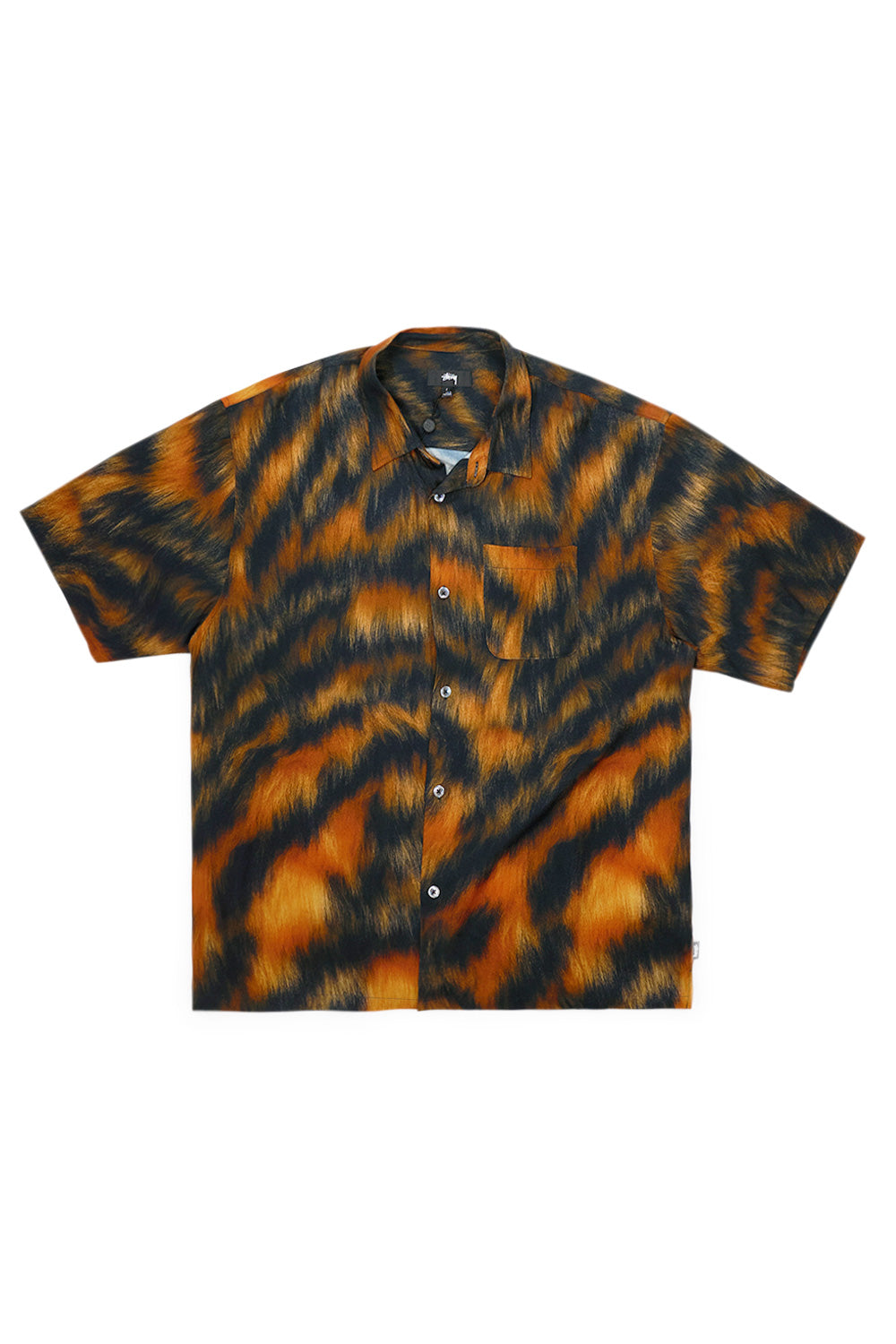 Stussy Fur Print Shirt Tiger - BONKERS