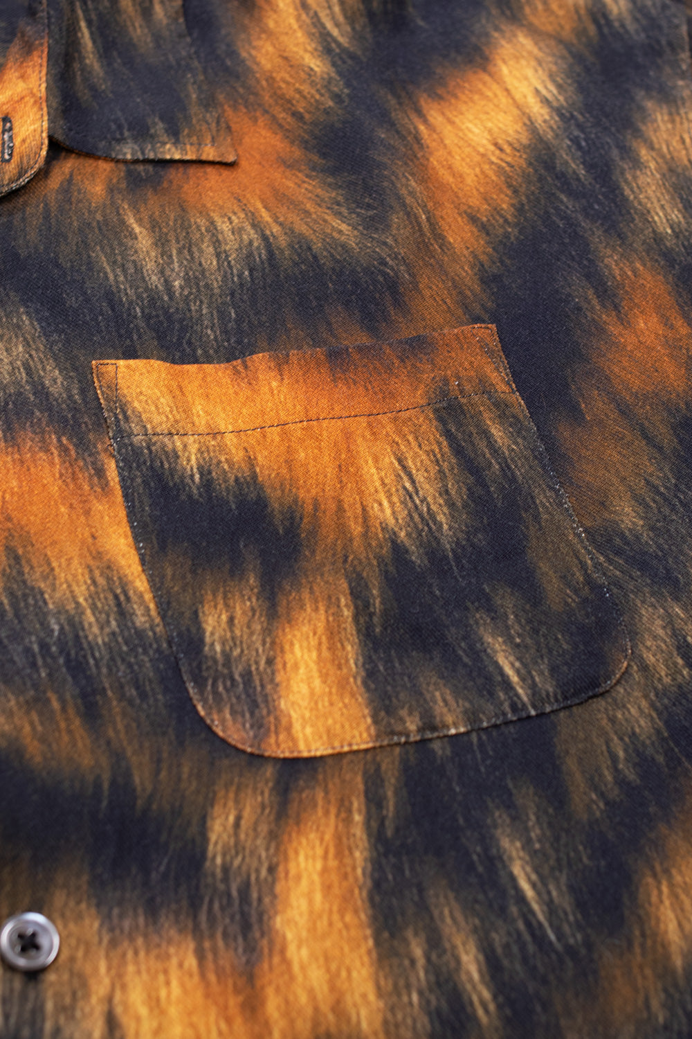 Stussy Fur Print Shirt Tiger - BONKERS