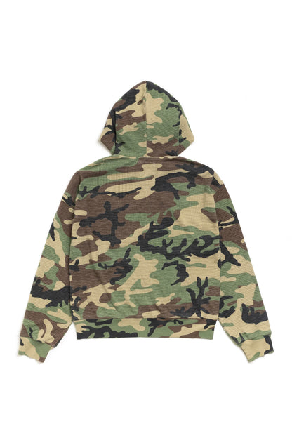 Stüssy Cursive Applique Zip Hood Noir