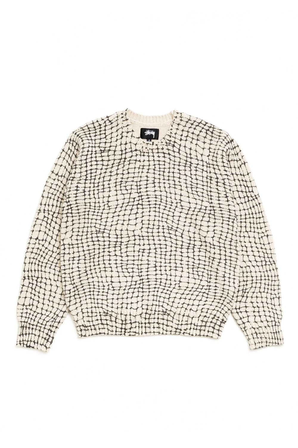Stüssy Mesh Print Sweater Mesh Net