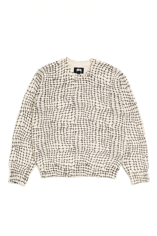 Stüssy Mesh Print Sweater Mesh Net