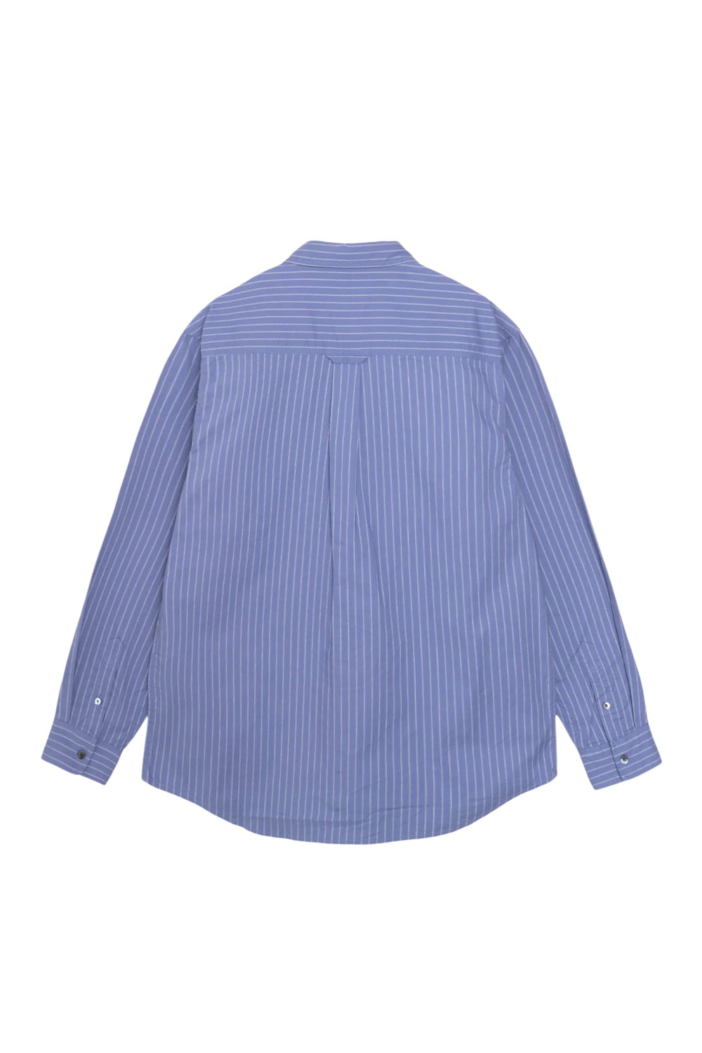 Stussy Oxfort LS Shirt Blue Stripe - BONKERS
