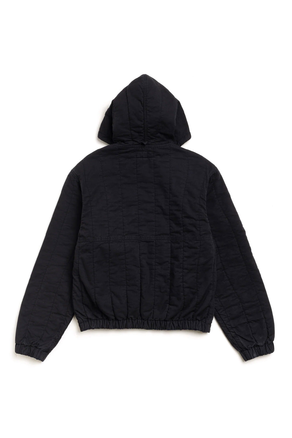 Stüssy Quilted Canvas Work Jacket Black - BONKERS