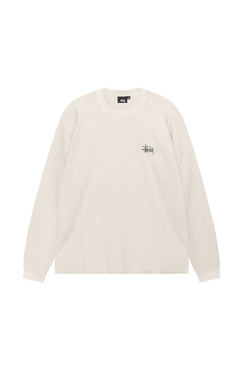 Stüssy Raglan Thermal Basic Stock Bone