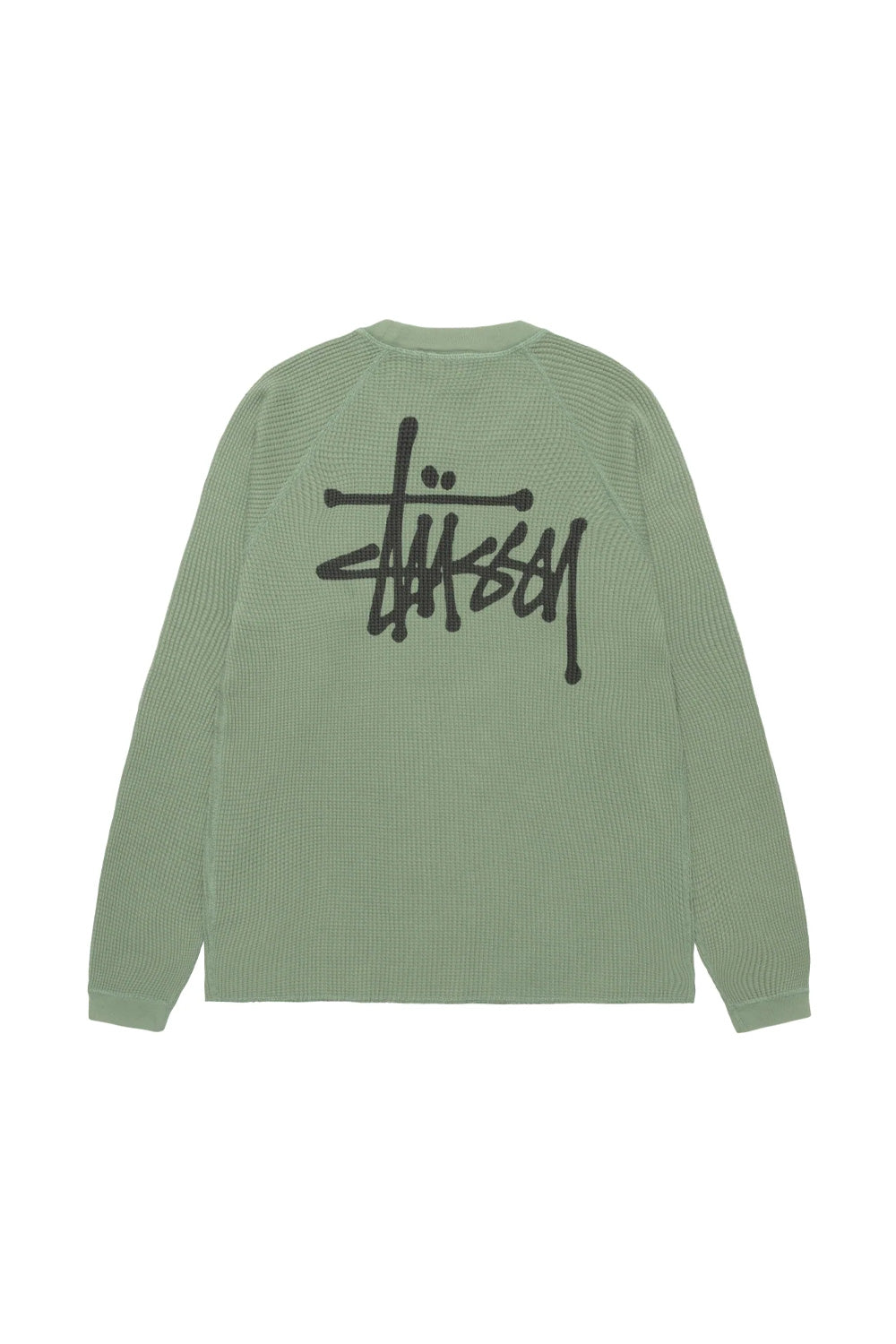 Stüssy Raglan Thermal Basic Stock Salbei | BONKERS