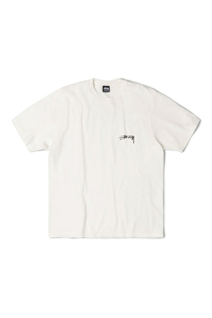 Stussy Serpent Pig. Dyed T-Shirt Natural - BONKERS