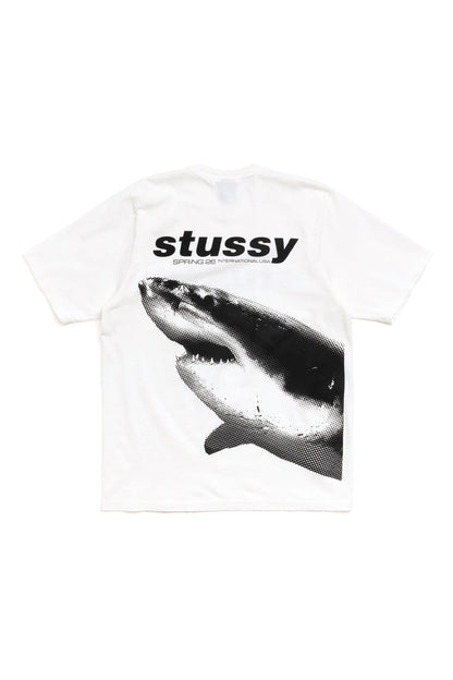 Stüssy Shark Pig. Dyed T-Shirt Natural - BONKERS