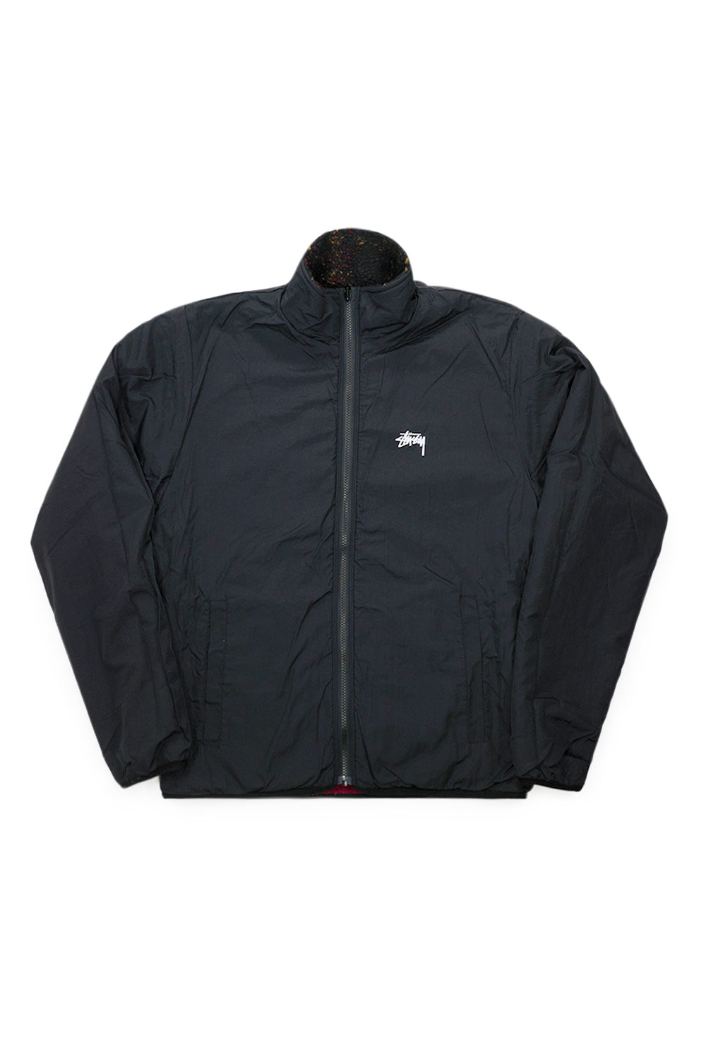 Stussy Sherpa Reversible Jacket Lava - BONKERS