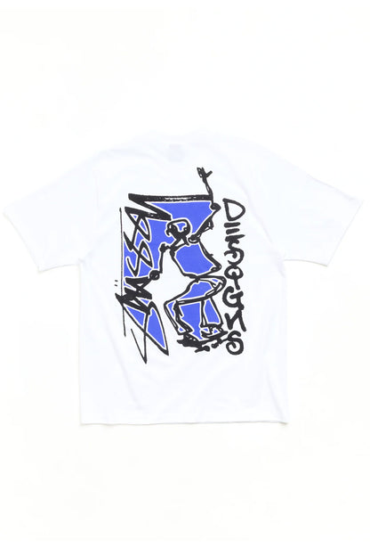 Stüssy Smooth Sk8 T-Shirt Weiss