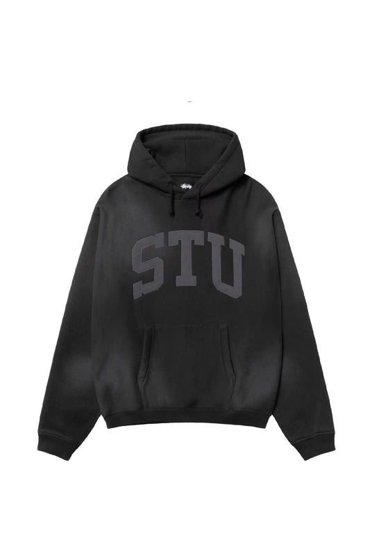 Stüssy Stu Applique Hood Black