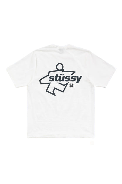 Stüssy Surf Size Pig. Dyed T-Shirt Natural - BONKERS