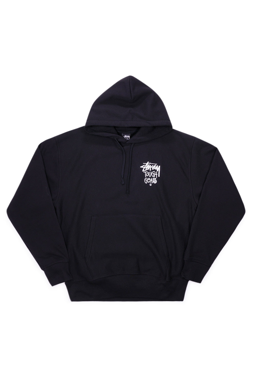 Stussy Tough Gear Hoodie Black - BONKERS