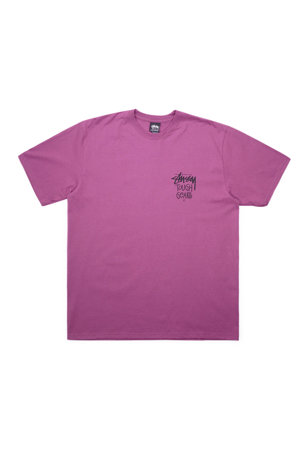 Stussy Tough Gear T-Shirt Berry - BONKERS