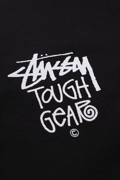 Stussy Tough Gear T-Shirt Black - BONKERS