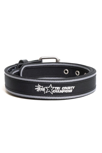 Stüssy Tri County Webbing Belt Schwarz