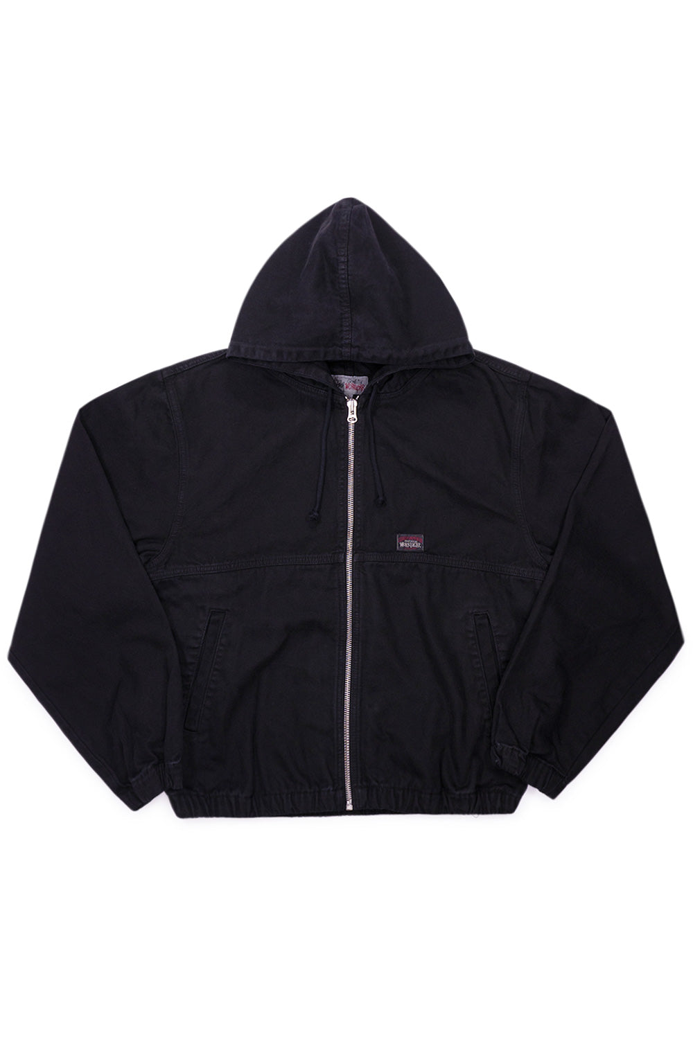 Stussy Unlined Canvas Work Jacket Black - BONKERS