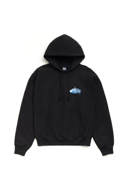 Stüssy Wave Oval Hood Negro