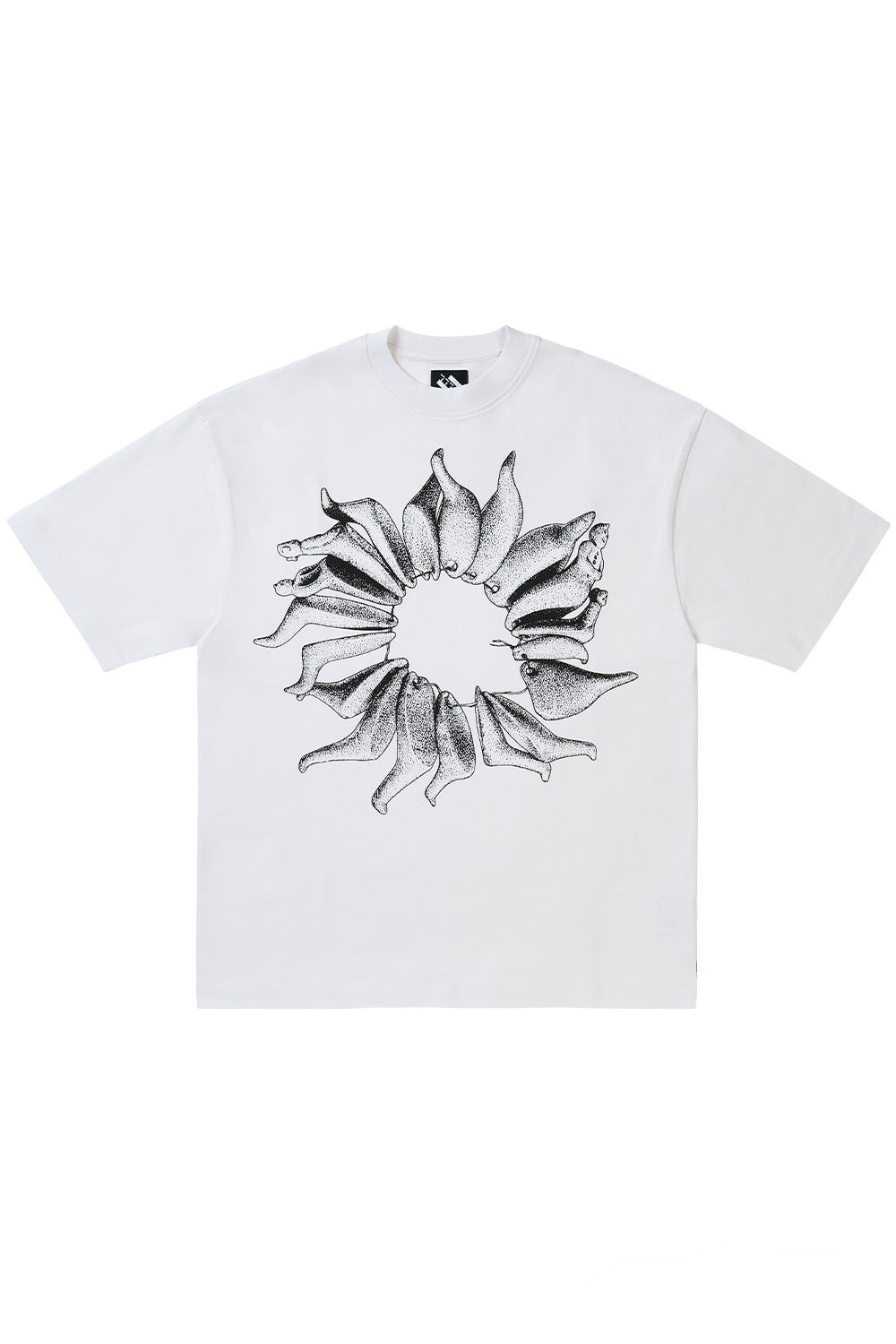 The Trilogy Tapes Strung T-Shirt Weiss
