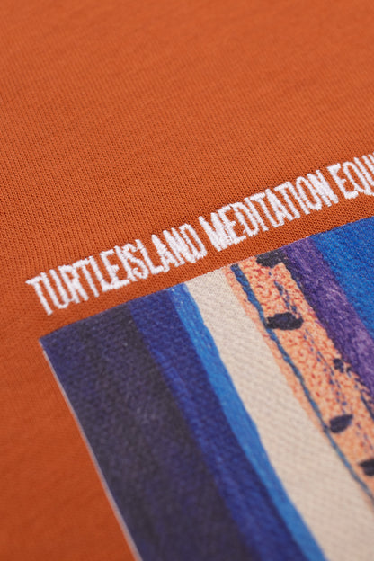 Turtle Island Overtime T-Shirt Rust - BONKERS