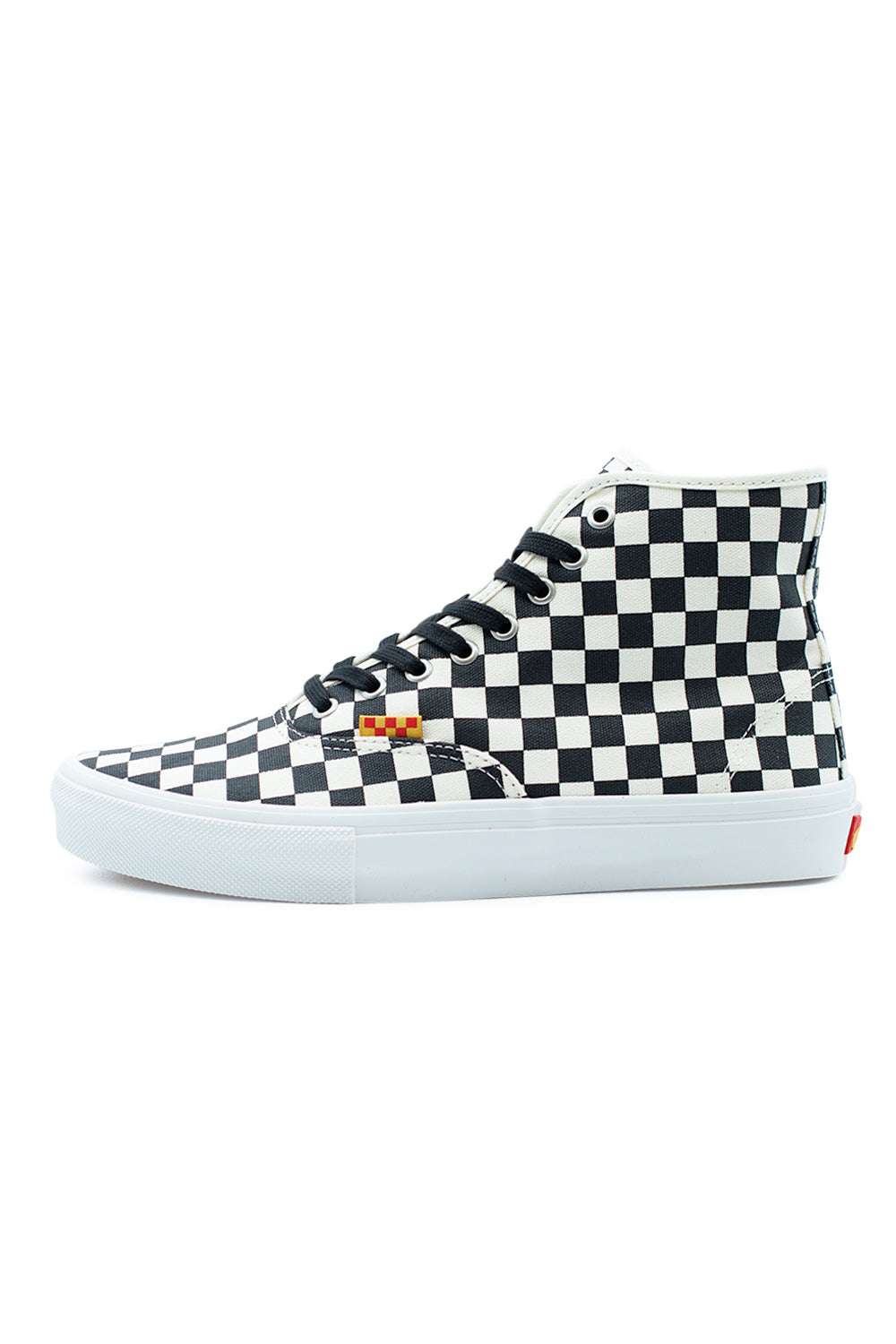 Vans Authentic High VCU Andrew Allen – Skateschuh mit Checkerboard-Design und vulkanisierter Sohle