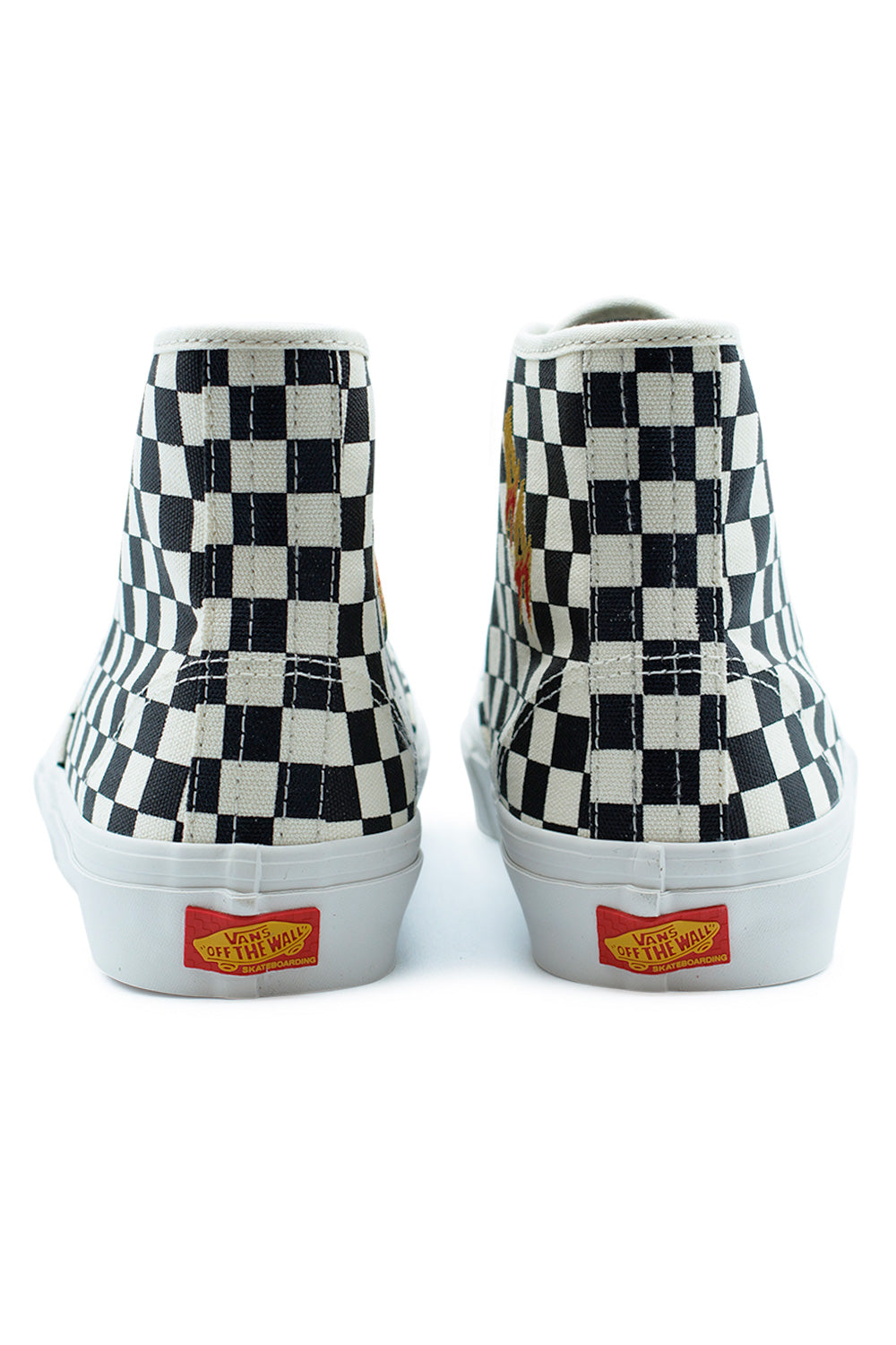 Vans Authentic High Checkerboard – Limitierter Andrew Allen High-Top Skateschuh mit Canvas-Obermaterial