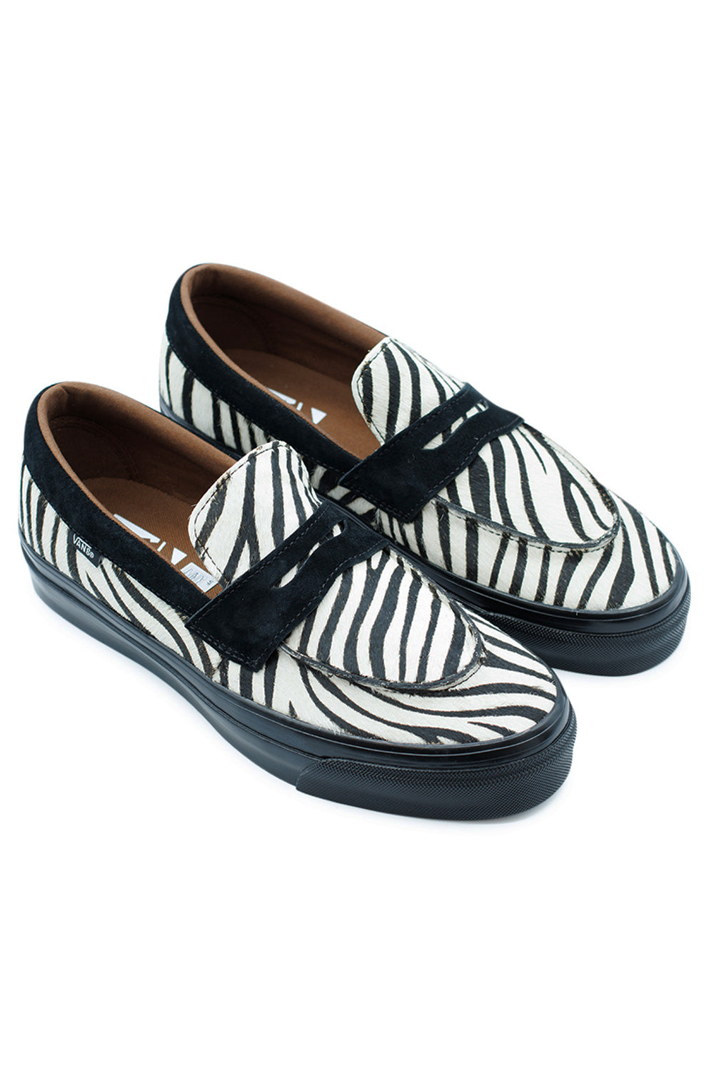 Vans LX Loafer 53 Shoe Pony Hair Zebra